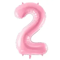 "2" Αριθμός 95cm Ροζ