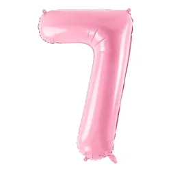 "7" Αριθμός 95cm Ροζ