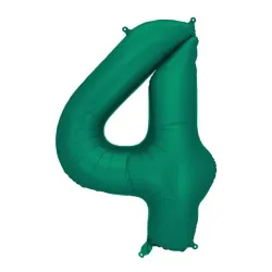 "4" Αριθμός 95cm Σκούρο Πράσινο
