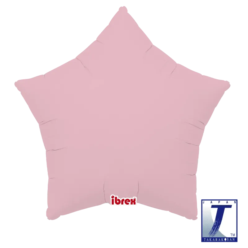 15" Star pastel pink
