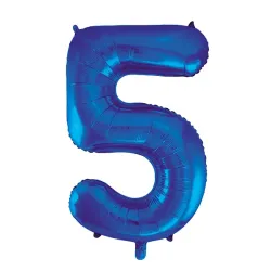 "5" Αριθμός 95cm Μπλε