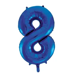 "8" Αριθμός 95cm Μπλε