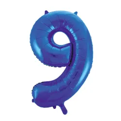 "9" Αριθμός 95cm Μπλε