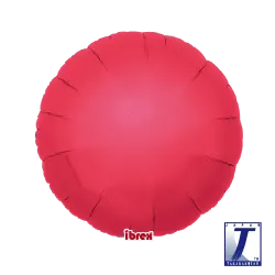 14" Στρογγυλό κόκκινο (red)_μπαλόνι Foil