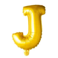 Γράμμα Χρυσό "J" (100cm-40")