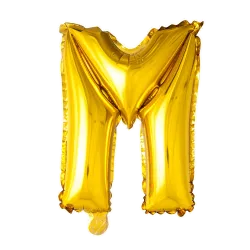 Γράμμα Χρυσό "M" (100cm-40")