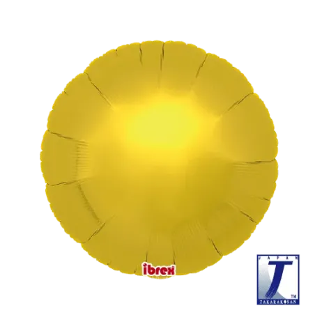 18" Στρογγυλό Χρυσό (Gold)_μπαλόνι foil