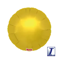 14" Στρογγυλό Χρυσό (Gold)_μπαλόνι Foil