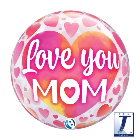 22" Bubble I Love you mom