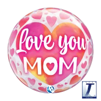 22" Bubble I Love you mom