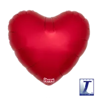 14" Heart Ruby Red
