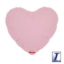 14" Καρδιά Παστέλ Ροζ (Pastel Pink)