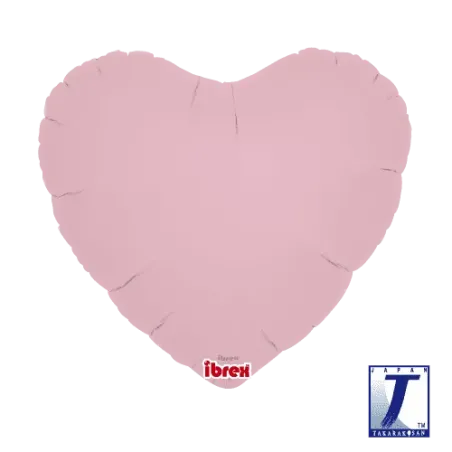 14" Καρδιά Παστέλ Ροζ (Pastel Pink)
