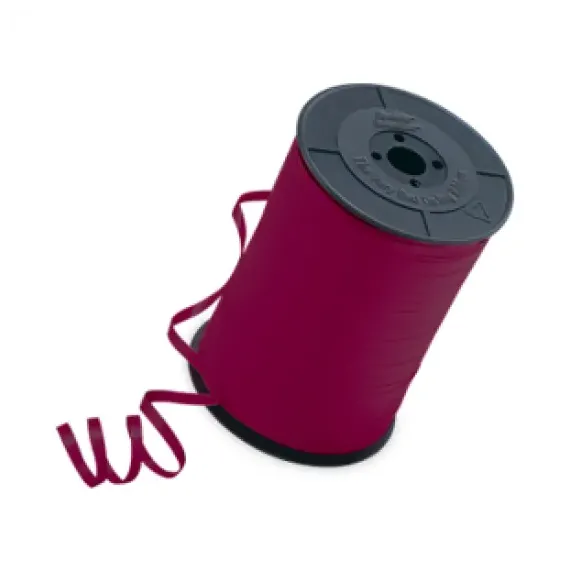 Burgundy Ribbon 5mm for balloons