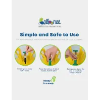 STANDARD HELIUM DISPOSABLE CYLINDER  (for 30 9" balloons)