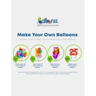 STANDARD HELIUM DISPOSABLE CYLINDER  (for 30 9" balloons)