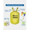STANDARD HELIUM DISPOSABLE CYLINDER  (for 30 9" balloons)