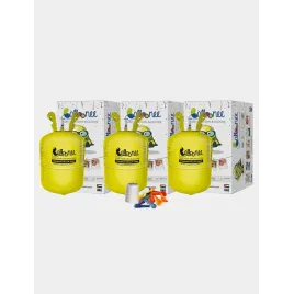 COMBO 3 (1 STANDARD-1 JUMBO-1 MEGA) HELIUM DISPOSABLE CYLINDER