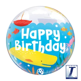 22" Bubble Happy Birthday Sea