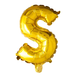 Γράμμα Χρυσό "S" (100cm-40")