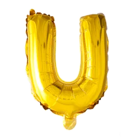 Γράμμα Χρυσό "U" (100cm-40")