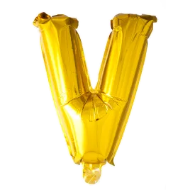 Γράμμα Χρυσό "V" (100cm-40")