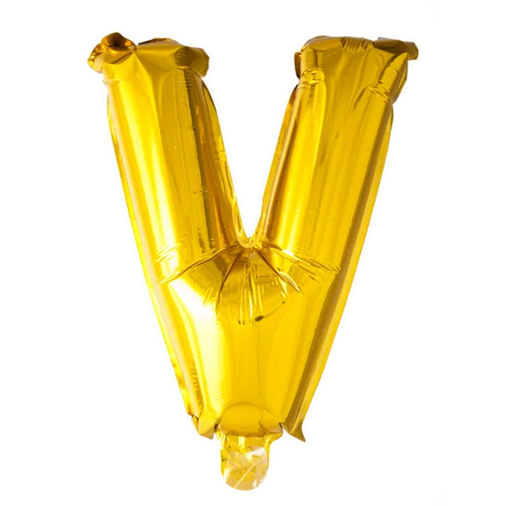 Γράμμα Χρυσό "V" (100cm-40")