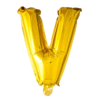 Γράμμα Χρυσό "V" (100cm-40")