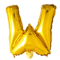 Letter Gold "W" (100cm-40")