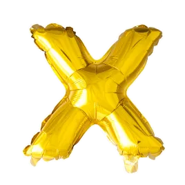 Γράμμα Χρυσό "X" (100cm-40")