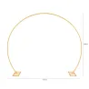 Stand frame round gold set 315x240cm