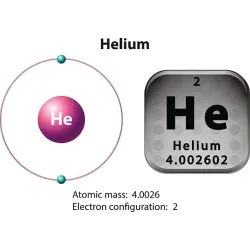 HELIUM GAS IN  10L-200BAR CYLINDER