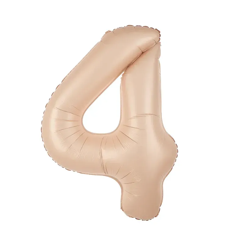 "4" Αριθμός 95cm Καραμέλα