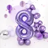 "8" Αριθμός 95cm Λιλά