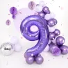 "9" Αριθμός 95cm Λιλά