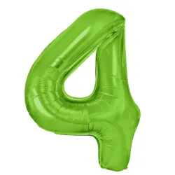 "4" Αριθμός 95cm Ανοιχτό Πράσινο