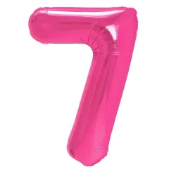 "7" Αριθμός 95cm Φούξια