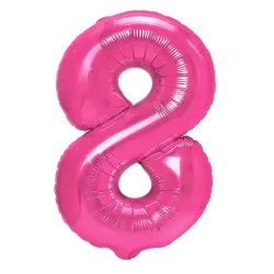 "8" Αριθμός 95cm Φούξια