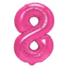 "8" Number 95cm Fuchsia