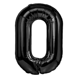 "0" Αριθμός 95cm Μαύρο