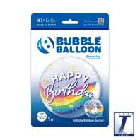 22" Bubble Γενέθλια Μονόκερος Ουράνιο Τόξο