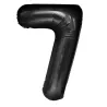 "7" Number 95cm Black