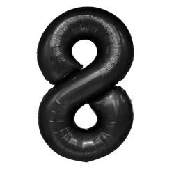 "8" Αριθμός 95cm Μαύρο