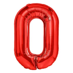 "0" Αριθμός 95cm Κόκκινο