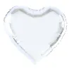 18" foil Silver heart