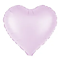 18" foil Λιλά Ματ καρδιά
