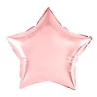 18" foil Rose Gold star