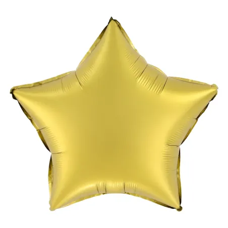 18" foil Χρυσό Ματ αστέρι